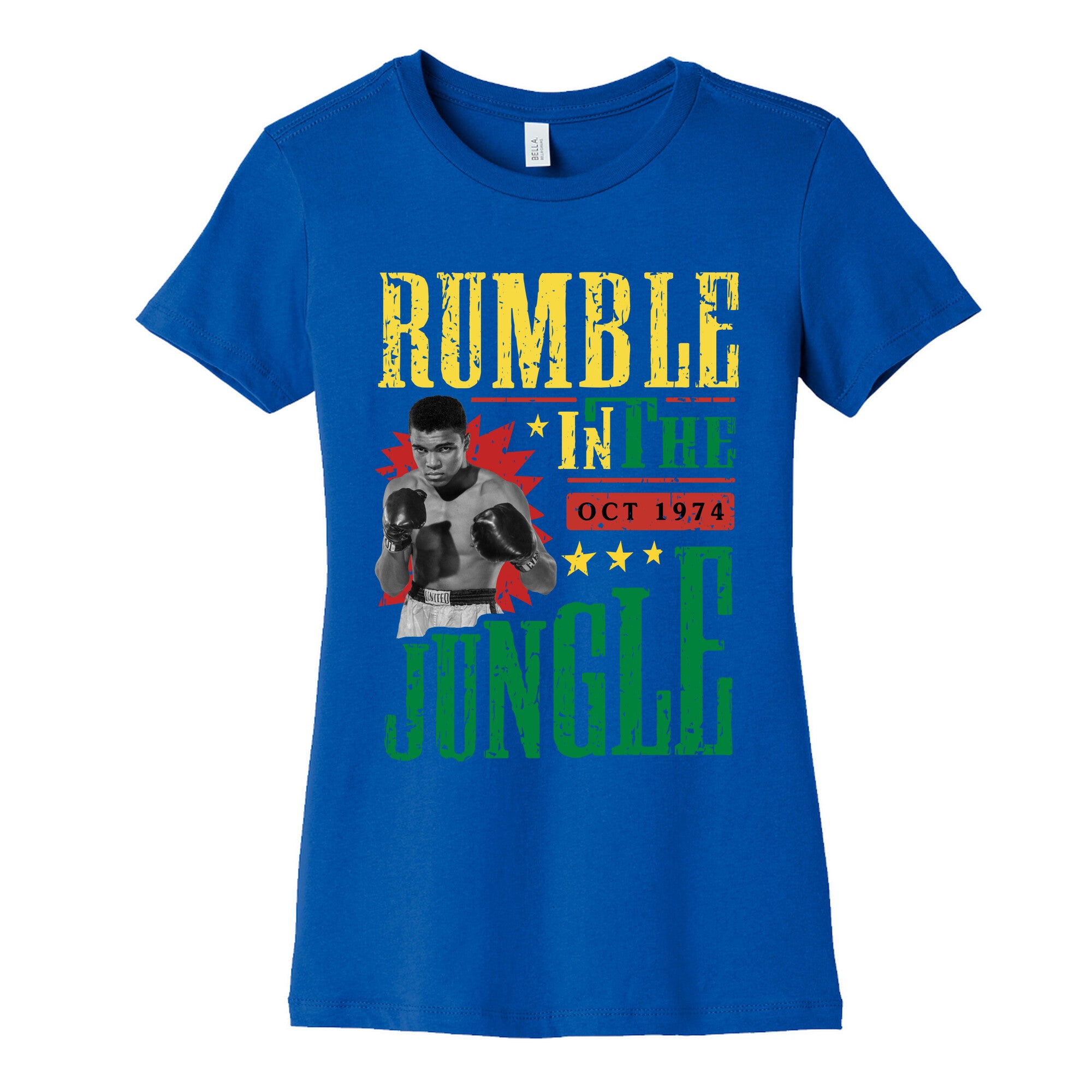 Rumble in the Jungle Womens Cotton Tee